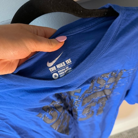Nike Royal Blue and Grey Unleash the Beast Tee - Picture 3 of 5